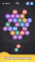 2048 Hexagon-Number Merge Game ảnh chụp màn hình 2