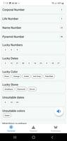 Numerology Lite Screenshot 1