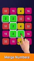 2248 Number Merge Puzzle Game Affiche