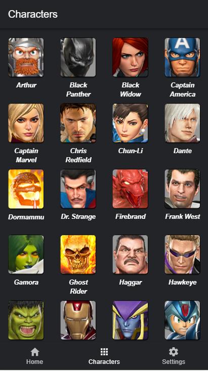 Moves Guide For Marvel Vs Capcom Infinite For Android Apk Download