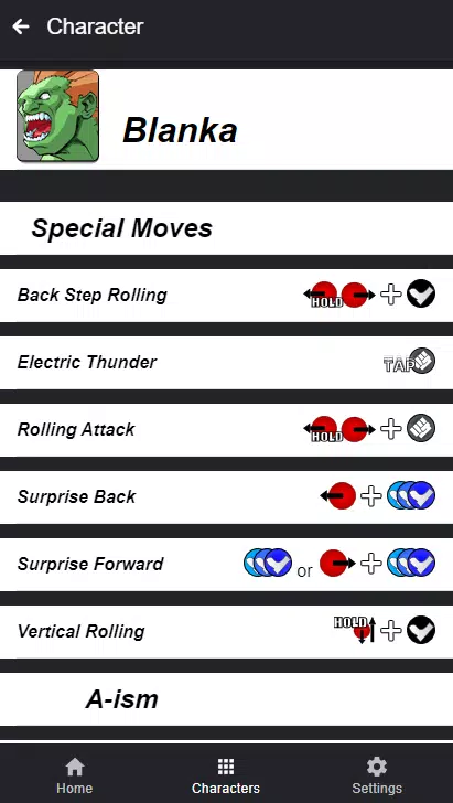 Moves Guide for Sf Alpha 3 APK for Android Download