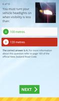 AA Road Code Quiz screenshot 1