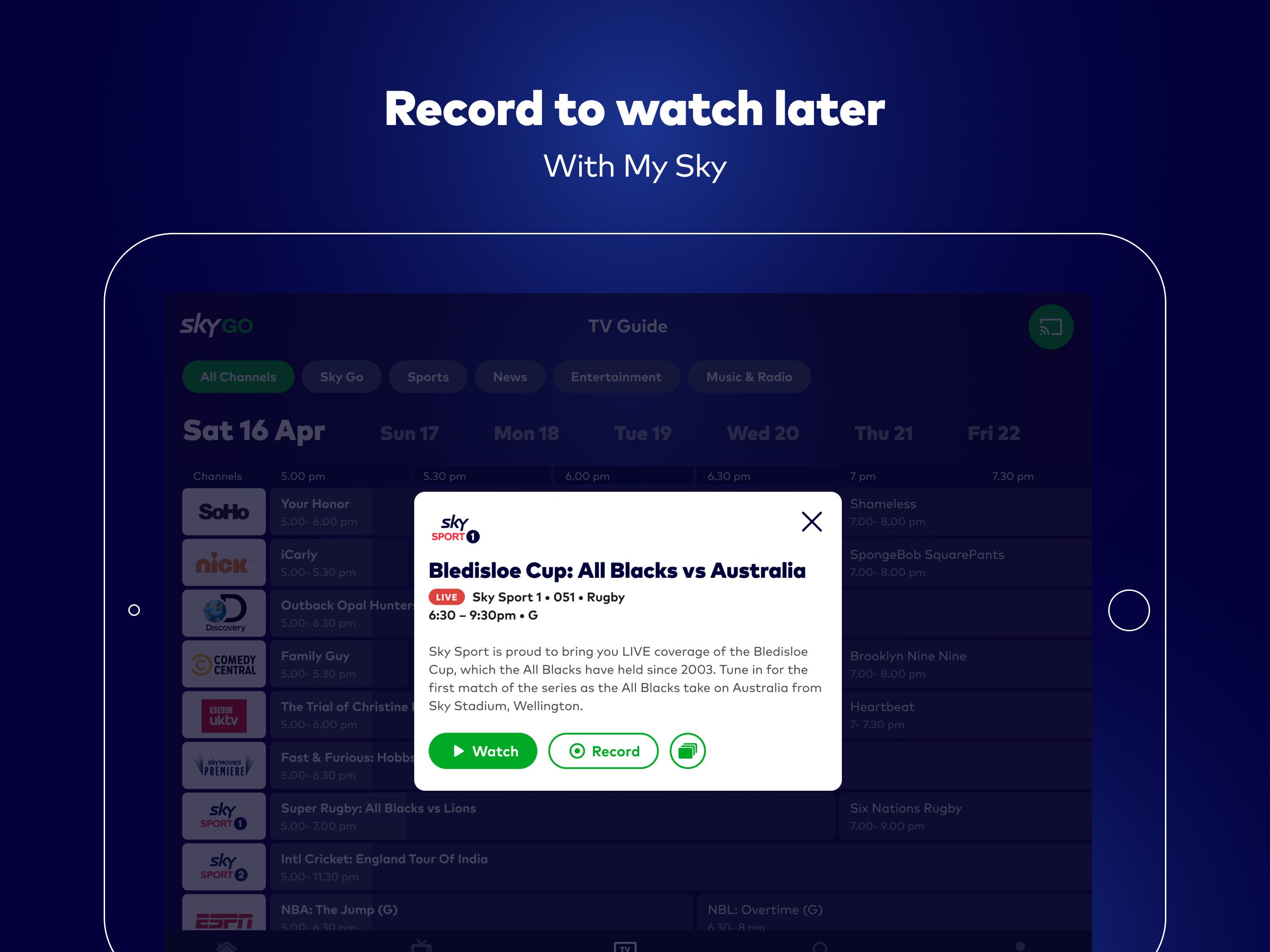 Sky go tv guide no bbc Sky go tv guide no bbc