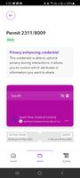 Spark Work Permit Wallet الملصق