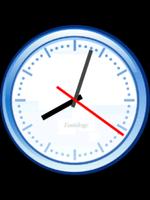 Custom Analog Clock App Affiche
