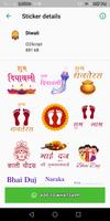 Diwali and New year sticker - WhatsApp Sticker App capture d'écran 1