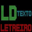 Letreiro de LED - Texto
