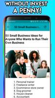 Small Business Ideas capture d'écran 2