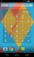 Widget Calculator multicolor Ekran Görüntüsü 1