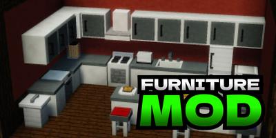 Mods furniture for mcpe Affiche