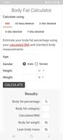 Body Fat Calculator poster