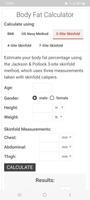 Body Fat Calculator Screenshot 3