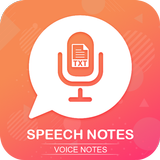 Speech notes - Speech To Text Converter simgesi