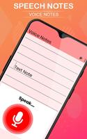 Speech notes - Speech To Text Converter Ekran Görüntüsü 1