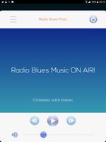 Blues Music Radios Cartaz