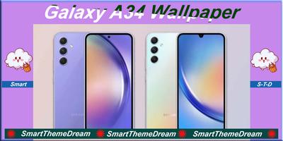 Galaxy A34 Wallpaper poster