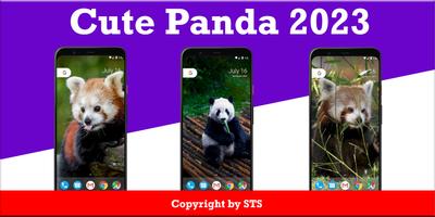 Cute Panda Wallpaper 2022 captura de pantalla 2