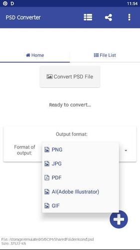Psd Converter For Android Apk Download