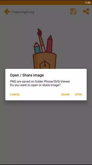 Descarga de APK de abrir archivos svg para Android