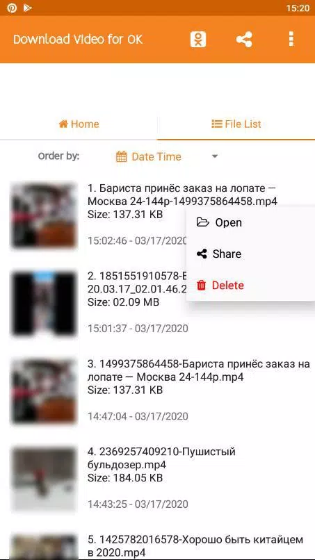 Descarga de APK de Download Video for Odnoklassniki (OK.RU) para Android