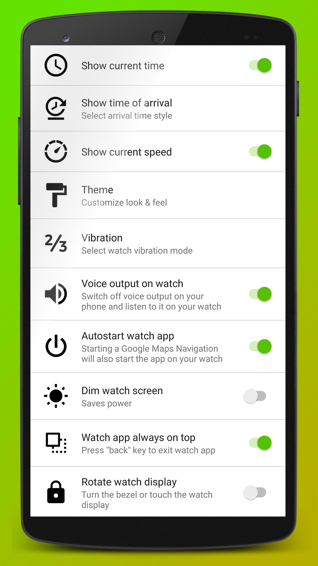 navigation pro google maps navi on samsung watch