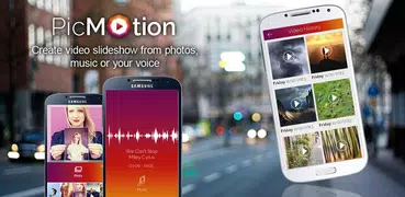 PicMotion - ビデオスライドショーを作成するアプリ