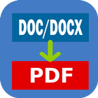 DOCX to PDF Converter ícone