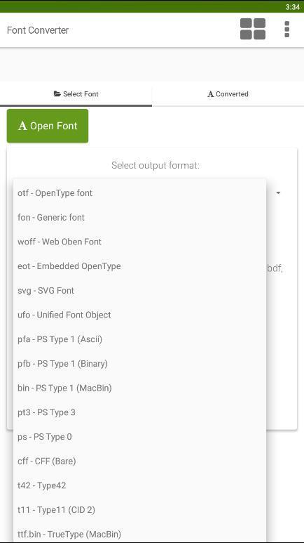Font Converter Apk For Android Download