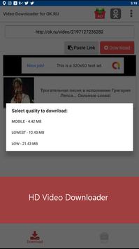 Video downloader for ok.ru 截图 7