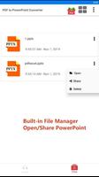 PDF to PPTX Converter ภาพหน้าจอ 2