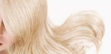 Blonden Haare
