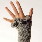 Gants sans Doigts Crochet icône