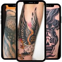 Eagle Tattoos الملصق