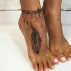 Fuß Tattoo Zeichen