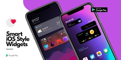 Smart iOS Style widgets syot layar 1