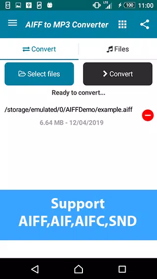 Descarga de APK de AIFF to MP3 Converter para Android