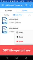 DOC to ODT Converter screenshot 3