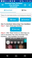 Ambil Video & lagu untuk StarMaker poster