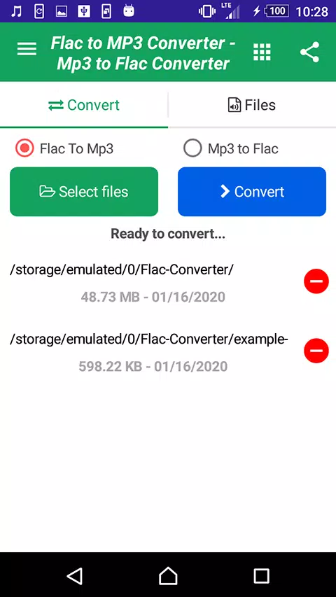 Descarga de APK de convertir FLAC a MP3 gratis - mp3 a FLAC para Android