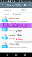 Reduce pdf size - Compress pdf  - Resize pdf file screenshot 3