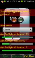Magic Flashlight & Call Alert+ imagem de tela 3