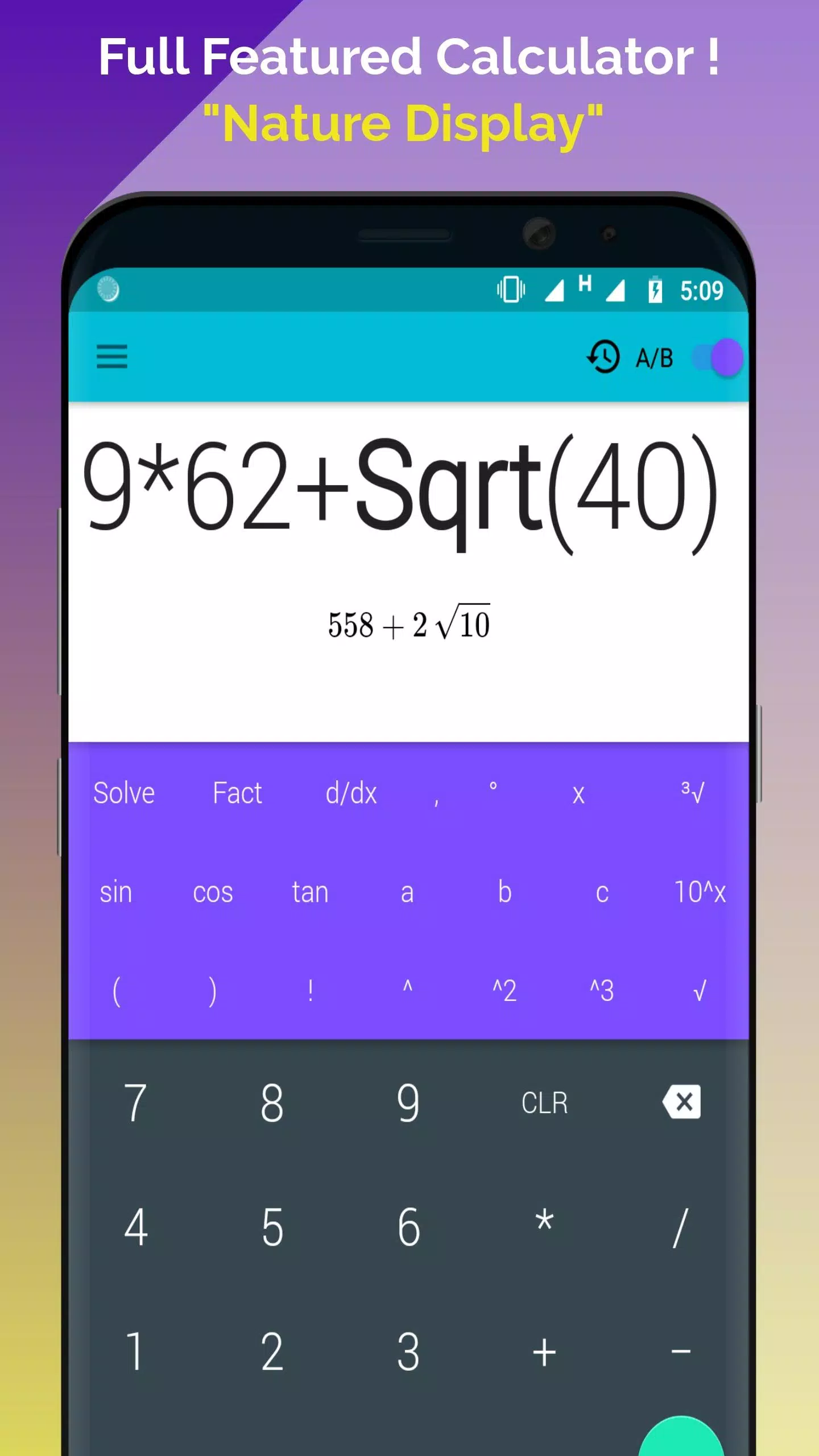 RealCalc Scientific Calculator APK for Android Download