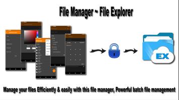 Gerenciador de arquivos EX | File Explorer Cartaz