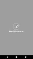 Easy PDF Converter โปสเตอร์