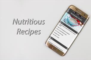 Nutritious Recipes capture d'écran 1