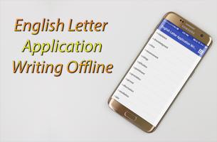 English Letter Application Writing Offline ポスター