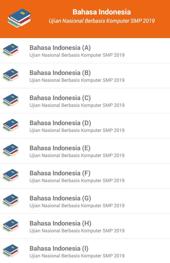 Soal Ujian Nasional Bahasa Indonesia SMP 2019 Soal Ujian Nasional Bahasa Indonesia SMP 2019
