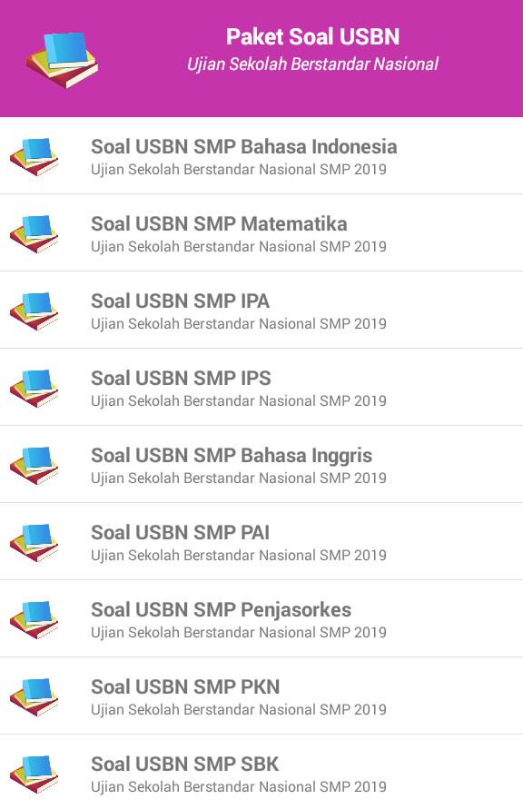 Soal Un Smp 2019 Unbk Usbn For Android Apk Download