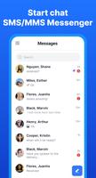 Messenger SMS & MMS الملصق