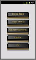 Book Viewer (TXT eReader) Affiche